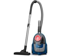 PHILIPS XB2123/09 - Aspirateur Traineau sans sac - 850 W - Compact - 1,3 L - Bleu foncé / Pêche