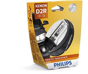 Philips Xenon Vision D2R, Ampoule Xénon Pour Éclairage Automobile, Solution Parfaite Pour Le Remplacement D'Une Lampe À La Fois, Lot De 1