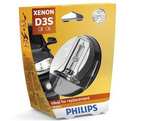 Philips Xenon Vision D3S, Ampoule Xénon Pour Éclairage Automobile, Solution Parfaite Pour Le Remplacement D'Une Lampe À La Fois, Lot De 1