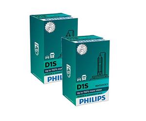 PHILIPS Xénon X-TremeVision Gen2 + 150 % D1S HID Xenon Lot de 2 ampoules 85415XV2C1