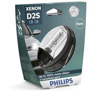 Philips Xenon X-Tremevision Gen2 D2S, Ampoule Xénon Pour Éclairage Automobile, Jusqu'À 150% De Luminosité En Plus, Lot De 1