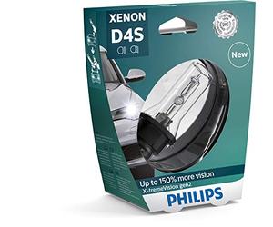 Philips Xenon X-Tremevision Gen2 D4S, Ampoule Xénon Pour Éclairage Automobile, Jusqu'À 150% De Luminosité En Plus, Lot De 1