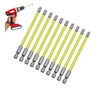 Phillips Magnetic Screwdriver Bit - 10-Piece Anti-Skid Screwdriver Tips, Precision Magnetic Head Set | Drill And Hand Tool Accessories For Electric Screwdrivers Drills Power Tools