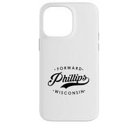 Phillips WI State Devise pour Homme et Femme. Coque pour iPhone 14 Pro Max