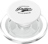 Phillips WI State Devise pour Homme et Femme. PopSockets PopGrip pour MagSafe