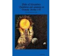Philo Of Alexandria 'questions And Answers On Genesis Books I-Iii