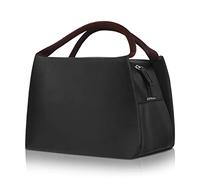 PHILORN Sac Repas Lunch Bag Déjeuner Boite Isotherme Fourre-tout pour Le École et Le Travail, Noir