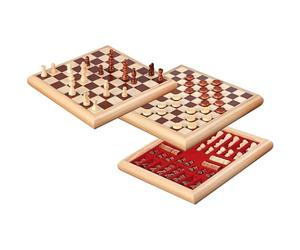 Philos - 2803.0 - Echecs - Dames Set - boîte - Bois