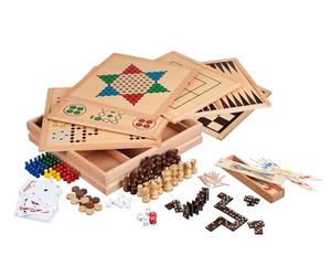 Philos - 3101 - Set De Jeux De Société - 100 Premium Edition