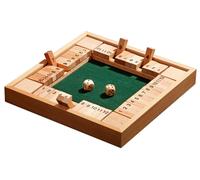 Philos 3281 - Shut The Box 12er, pour 1-4 personnes, jeu de dés, jeu de clapets