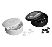 Philos - 4304 - Pierres de Jeu - Go - Plastique - Noir/Blanc