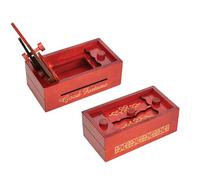 Philos - 5526 - Puzzle - Boîte secrète Japonaise - Rouge/Marron