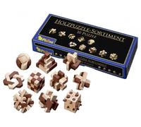 Philos 6922 Wooden Assortment 10 Puzzles Blue
