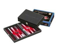 Backgammon petit Tinos 23x16.5cm Philos Rouge