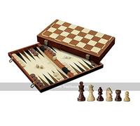 Philos Chess, Backgammon and Draughts Set - 40cm