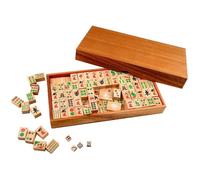 Philos-Spiele – Jeu de Mah-Jong Philos Mah Jongg avec chiffres arabes en bois