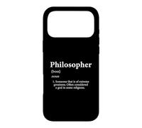 Philosophe, définition de Dieu, Anniversaire drôle, Professeur de philosophie Coque pour iPhone 17 Pro Max