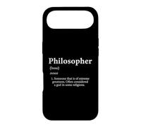 Philosophe, définition de Dieu, Anniversaire drôle, Professeur de philosophie Coque pour iPhone Air