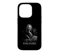 Philosophe des Lumières Voltaire Écrivain français Coque pour iPhone 14 Pro