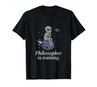 Philosophe en Formation Alien UFO Galaxy Humour Design T-Shirt