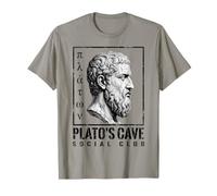 Philosophe Grec du Club Social de Platon T-Shirt