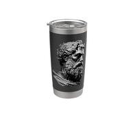 Philosophe grec Platon Gobelet isotherme en acier inoxydable double paroi