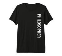 Philosophe Vertical T-Shirt Haut de Gamme