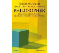 Philosopher Robert Maggiori (Auteur), Christian Delacampagne (Auteur)