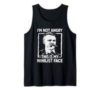 Philosopher Nietzsche Nihilist Design pour étudiant en Philosophie Débardeur