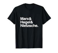 Philosophes allemands célèbres: Marx, Hegel, Nietzsche T-Shirt