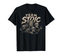 Philosophes stoïciens de l'équipe stoïcienne T-Shirt Graphique avec Valeur