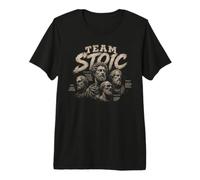 Philosophes stoïciens de l'équipe stoïcienne T-Shirt Haut de Gamme
