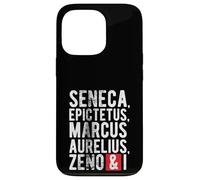 Philosophes stoïciens Stoïcisme Coque pour iPhone 13 Pro