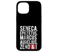 Philosophes stoïciens Stoïcisme Coque pour iPhone 15