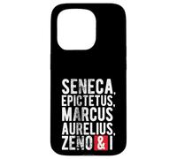 Philosophes stoïciens Stoïcisme Coque pour iPhone 15 Pro