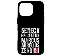 Philosophes stoïciens Stoïcisme Coque pour iPhone 16 Pro