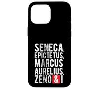 Philosophes stoïciens Stoïcisme Coque pour iPhone 16 Pro Max