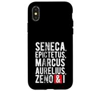 Philosophes stoïciens Stoïcisme Coque pour iPhone X/XS