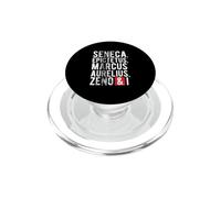 Philosophes stoïciens Stoïcisme PopSockets PopGrip pour MagSafe