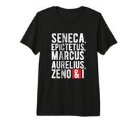 Philosophes stoïciens Stoïcisme T-Shirt Haut de Gamme