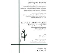 Philosophia Scientiae Cahier Special 6 2006 Constructivism.Mathematics,Logic,Philoso - Collectif - Kime - broché - Revue