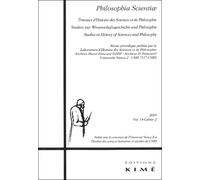 Philosophia Scientiae T. 14 / 2 2010 Louis Rougier Historien des Sciences - Collectif - Kime - broché - Revue