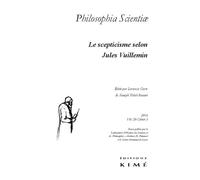 Philosophia Scientiae T. 20 / 3 2016 Le Scepticisme Selon Jules Vuillemin - Collectif - Kime - broché - Revue