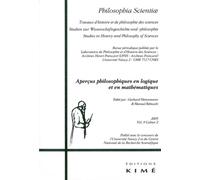 Philosophia Scientiae T. 9 / 2 2005 Apercus Philo. en Logique et Mathemat. - Collectif - Kime - broché - Revue