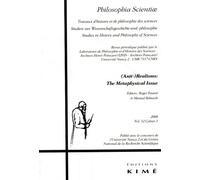 Philosophia Scientiae Volume 12 N° 1/2008 - (Anti-)Realisms: The Metaphysical Issue