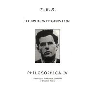 Philosophica Tome 4 - Ludwig Wittgenstein - TER - broché - Essai
