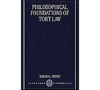Philosophical Foundations Of Tort Law