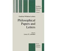 Philosophical Papers and Letters: A Selection (Synthese Historical Library 2)