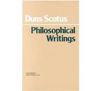 Philosophical Writings John Duns Scotus (Auteur)