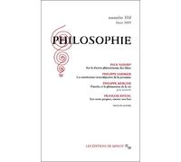 Philosophie 104 Numéro 104 - Collectif - Minuit - broché - Revue
